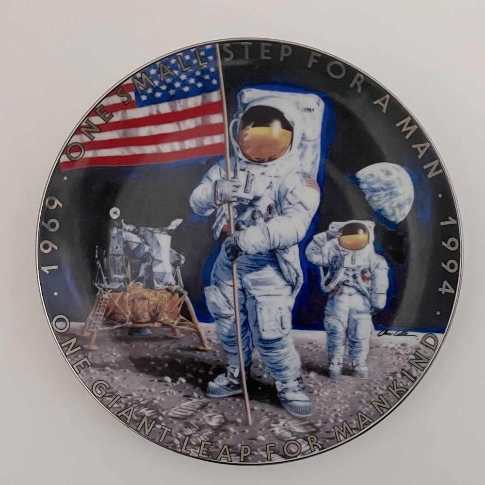 1994 NASA Fleetwood Collection Collector Plate Space Shuttle Decor